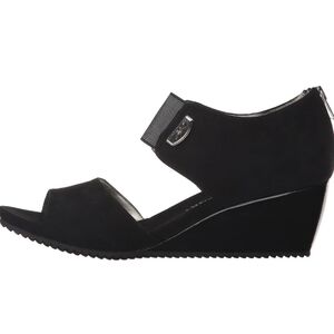 Anne Klein AK Sport Women's Carisma Fabric Wedge Sandal